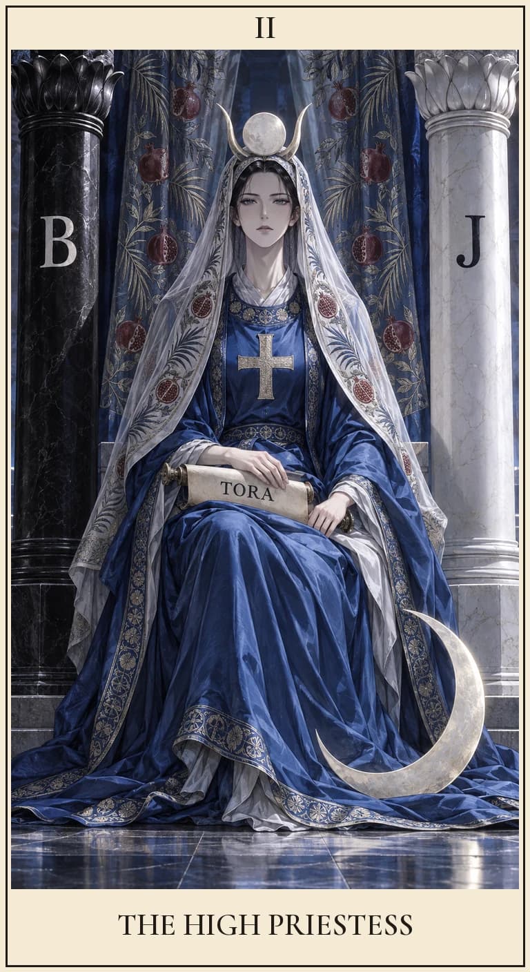 女祭司 - The High Priestess